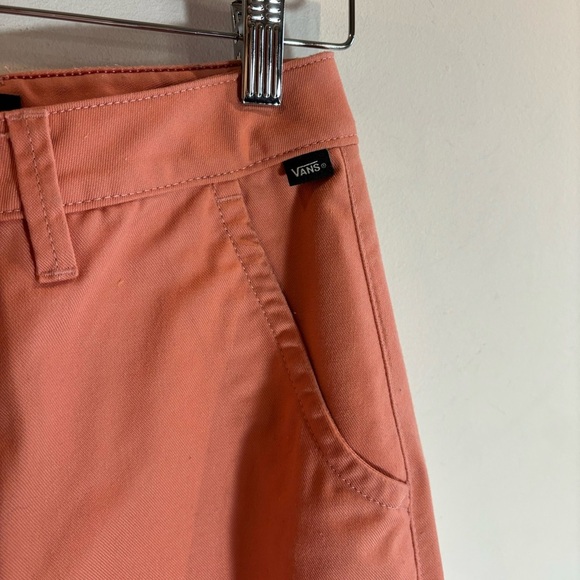 VANS Sz 26 Chino Style Tapered Slim Leg Pockets Cotton Pants Trousers - Picture 6 of 14